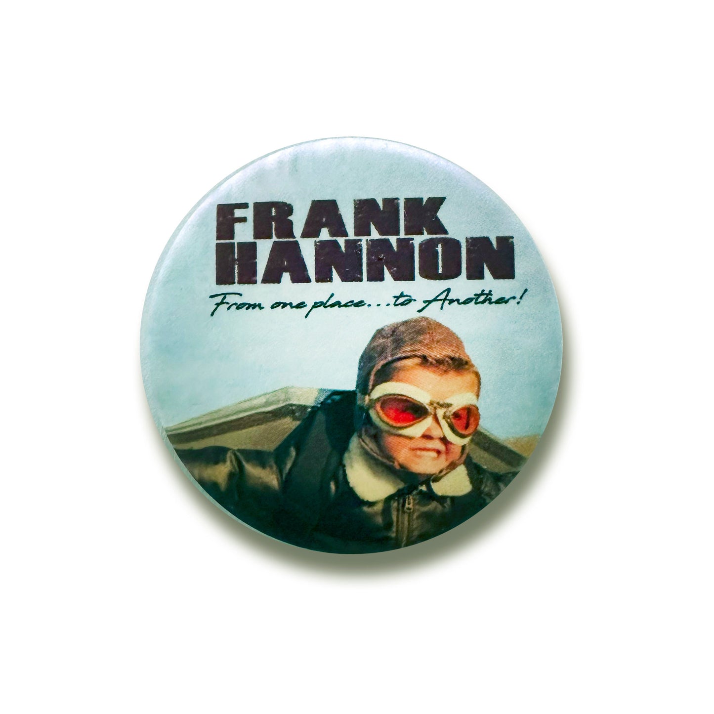 "Frank Hannon Buttons" 1.5" Pinback 6-Button Set