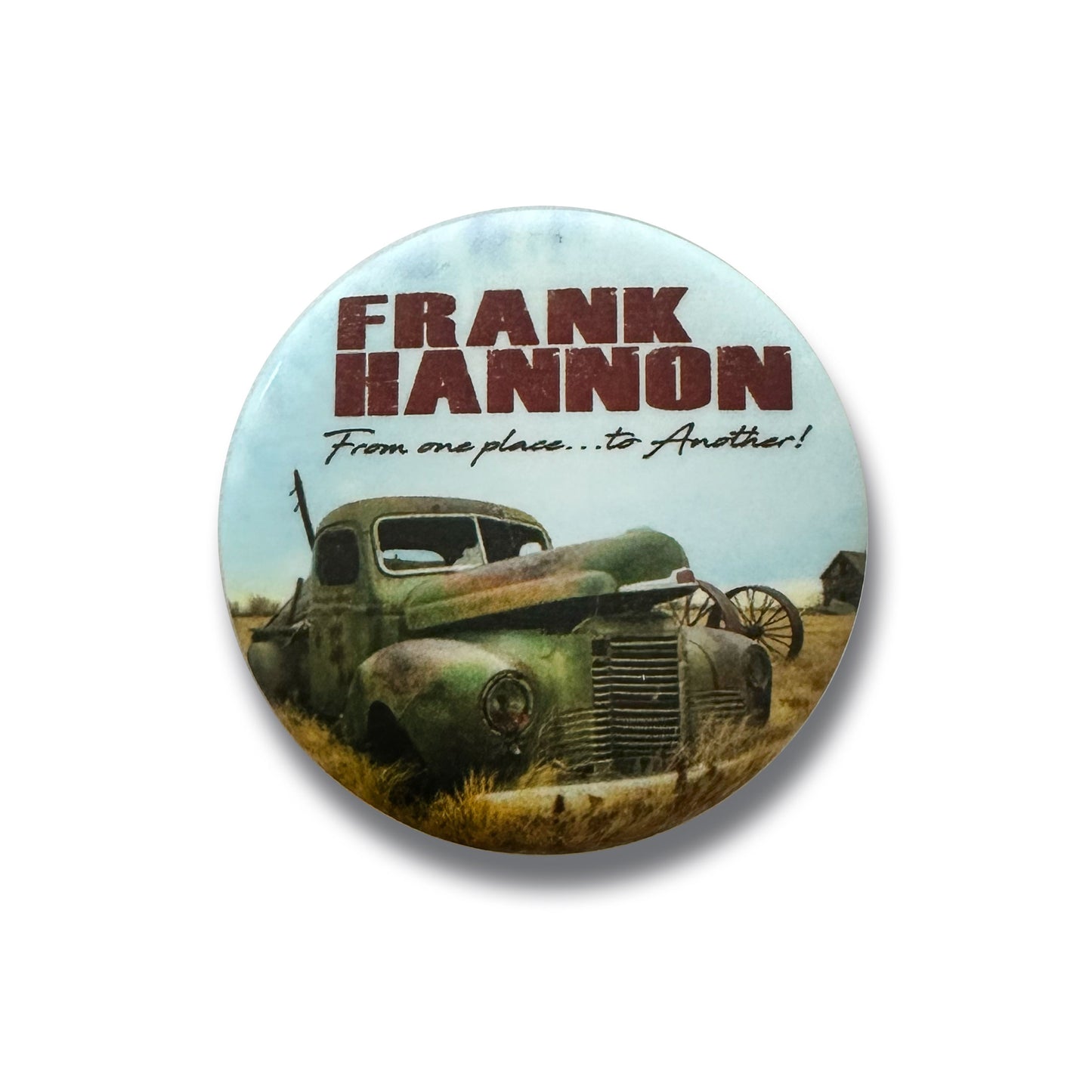 "From one place...to another!, Vol. I" 1.5" Pinback Button